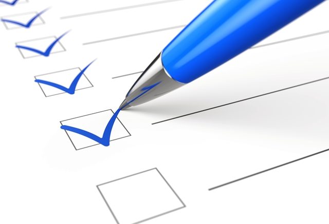 Checklist ✔